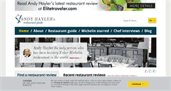 Desktop Screenshot of andyhayler.com